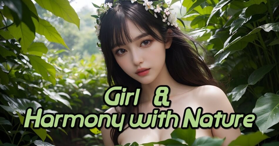 [AI Journey] Girl & Harmony With Nature #AIJourney #Girl #Harmony #Nature