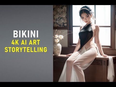 4K AI ART LOOKBOOK AMAZING The Cute Girl on Style video