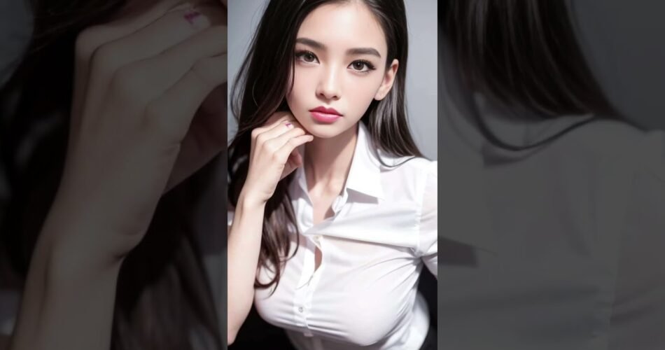 Ai art) 이국적인 외모의 개인 비서 #aiart #model