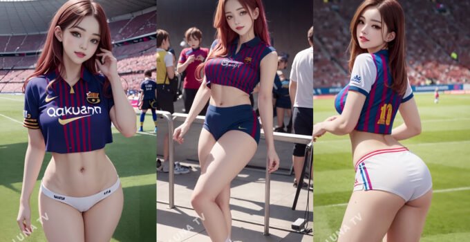 Ai Lookbook FC Barcelona Girl Images – 바르셀로나 걸스 팬