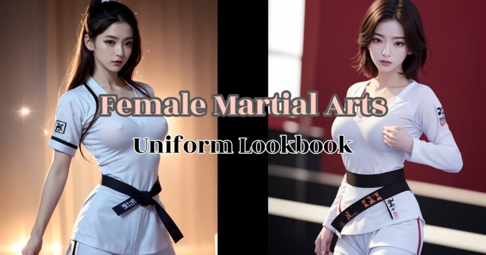 Female Martial Arts Uniform | Lookbook | 4K | AI Art Lab