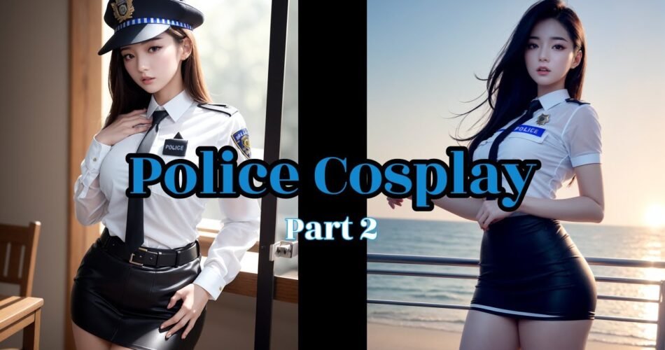 I’m gonna arrest you! | Police Cosplay | 4K | AI Art Lab