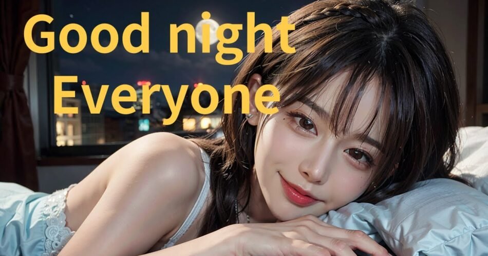 [4K AI LookBook] 💖 Good night, Everyone 💖