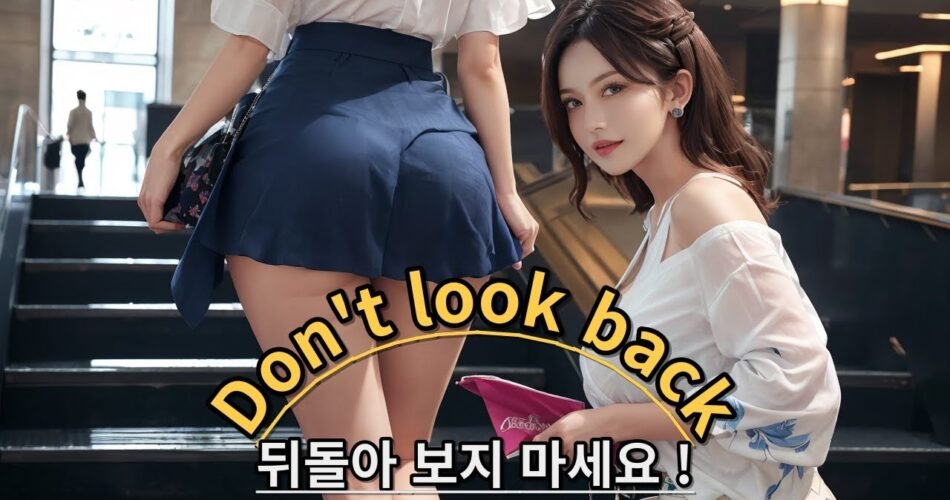 [AI Journey] 뒤돌아 보지 마세요 / Don’t look back / 振り向かないでください   #AIJourney #Look #Back