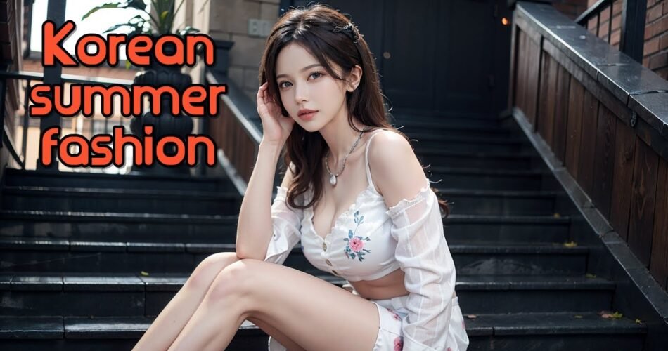 [AI Journey] Korean summer fashion / 韓国の夏ファッション   #AIJourney #Korean #Summer #Fashion