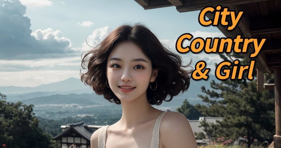 [AI Journey] City & Country & Girl   #AIJourney #Country #Girl #City