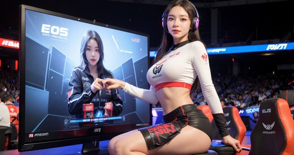 [Ai Journey] E-sports Professional Gamer : Black & White GirlCrush   #AiJourney #GirlCrush #걸크러시